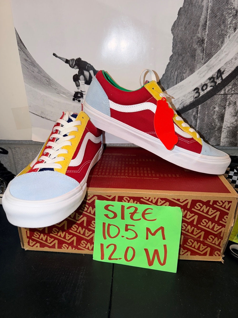 Vans Style 36 Sunshine sz 10.5 Men’s 12.0 Women’s